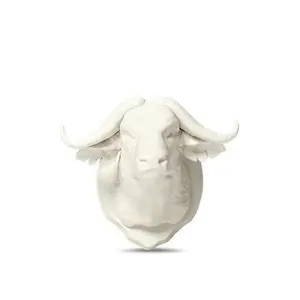 Taxidermy Magnet and Wall Hook - White Buffalo