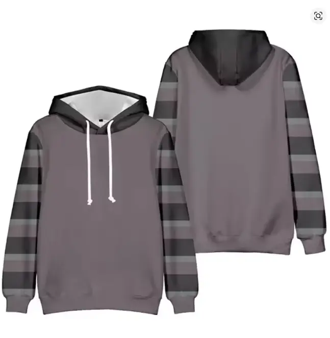 Men's 3D Hoodie Pullover Ticci Toby Jacket Cosplay Costume Anime Casual Sweatshirt plus Size Autumn Whol