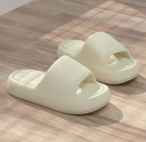 Couples’ slides Cloud Cushion Platform Slides | Thick sole non-slip EVA slippers for women and men