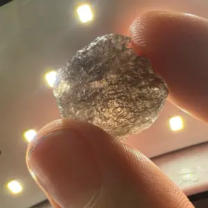Tektite Specimen (Indonesia Black Fire Pearl)