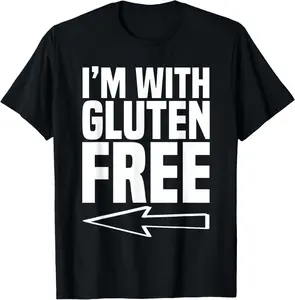 100% Cotton Funny Gluten Free Lifestyle Wheat Celiac Disease Awareness T-Shirt