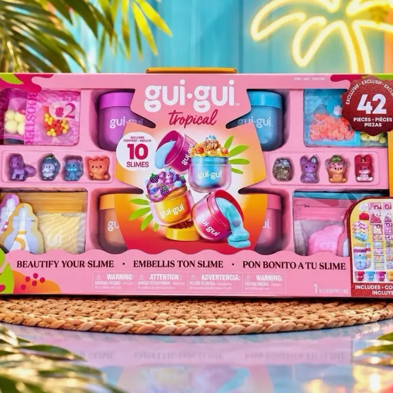 GUI GUI Limited-Edition Tropical Slime holiday gift set