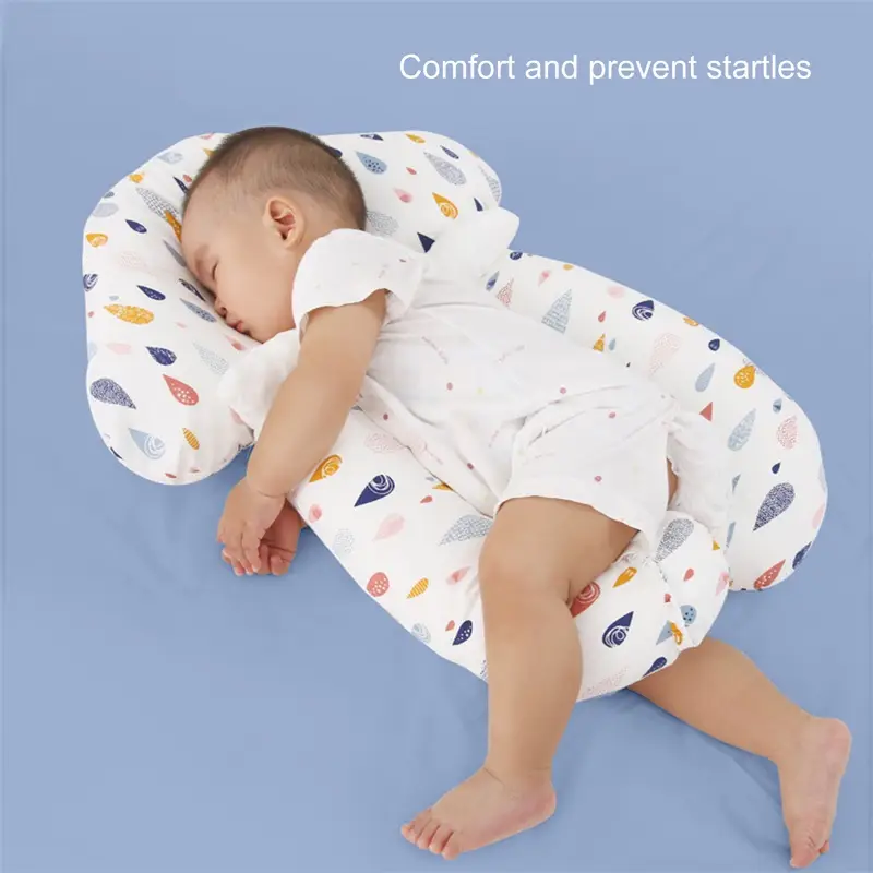 Baby's Full Body Support Pillow, Newborn Head, Neck, and Legs Protection Pillow for Car Seat, Infant Shaping Pillow for Stroller