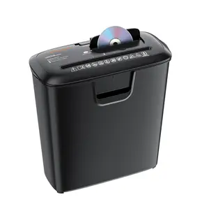 Bonsaii Paper Shredder for Home Use, 8-Sheet StripCut Home Office Shredder, StripCut Home Office Paper Shredder，CD/Credit Card Shredder Machine with Overheat Protection, 3.4 Gallons Wastebasket，