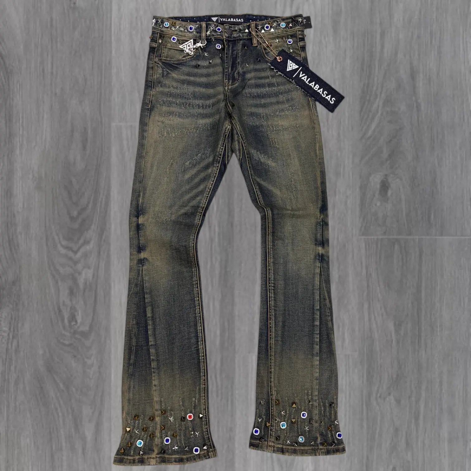 Valabasas - ION Stacked Waxed Jeans - Vintage - 1058