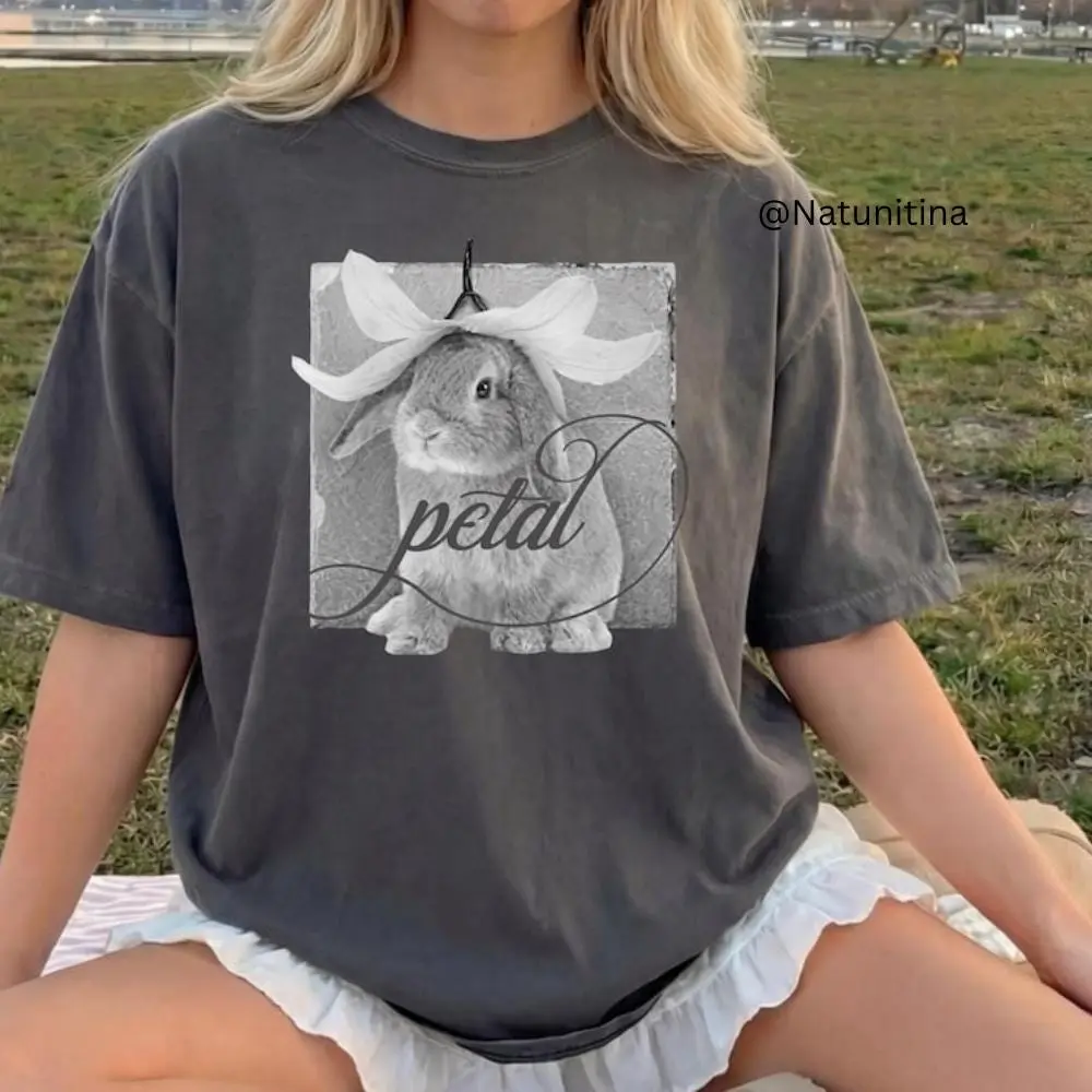 Comfort Color Arii Bunny Shirt, Petal Tshirt, New Album Shirt 31:7 Petal Tshirt, Concert Tour Shirt, Music Shirt, Album Shirt