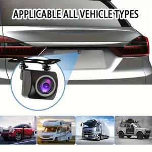 1PC Car Reversing Camera, Equipped with Wide-Angle, Night Vision, And High-Definition Video Capture Features, Suitable for Car Multimedia MP5 4.3-Inch, 5-Inch, And 7-Inch Monitor Displays, Ensuring Safe Driving And Parking, Without Battery