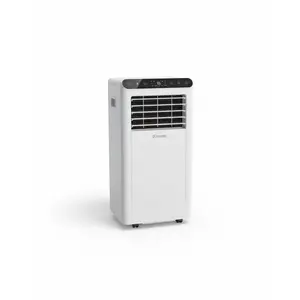 Garvee 8000 BTU Portable Air Conditioner with 3-in-1 Cooling, Dehumidifier, and Fan Functions for Rooms up to 350 Sq. Ft., Featuring Quiet Operation, Touch Panel, Remote Control, Washable Filter, and 24-Hour Timer