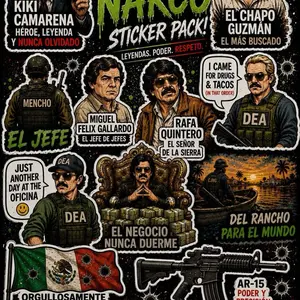 Narco sticker pack