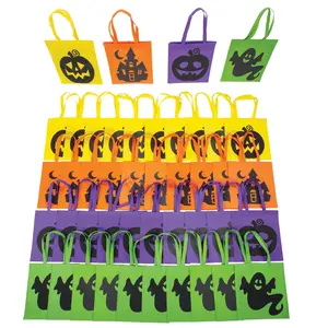 15" x 17" Bulk 180 Pc. Large Iconic Halloween Tote Bags