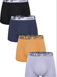 Men's Bamboo Fiber Boxer Shorts Set, Casual Loose-Fit Underwear S-4xl, Soft Comfortable Fabric, Stretchy Boxer Briefs, Perfect Gift for All Seasons