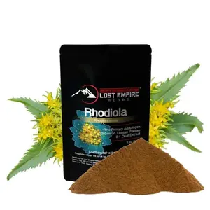 Lost Empire Herbs Rhodiola Rosea Organic 6:1 Dual Extract (30 Grams) - Adaptogen Dietary Supplement for Stress Relief, Energy, Fitness, and More
