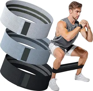 Fabric Resistance Bands for Legs - Workout Bands Resistance Bands for Men and Women - Booty Bands for Working Out - Exercise Bands Resistance Bands Set - Elastic Bands for Exercise