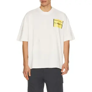ALLSAINTS Violation Crew Tee in Chalk White