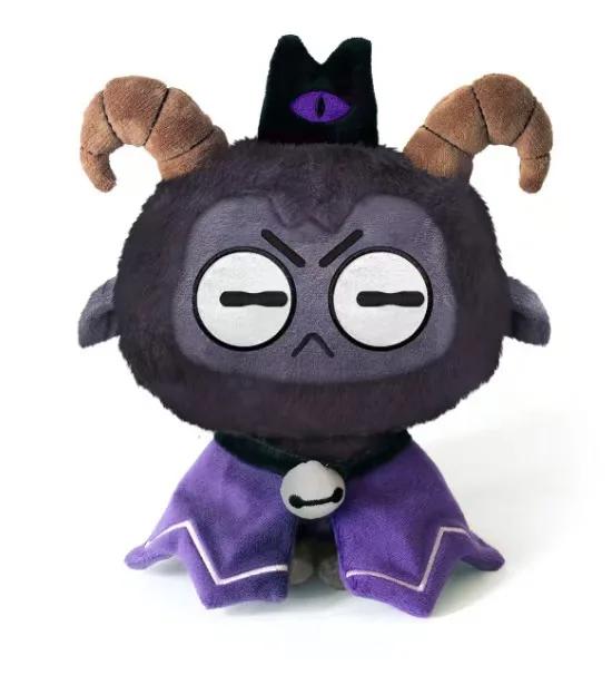 25 cm Cthulhu-style adventure dungeon game Little Lamb “Cult of the Lamb” plush toy dolls horror stuffed toy pillow gift