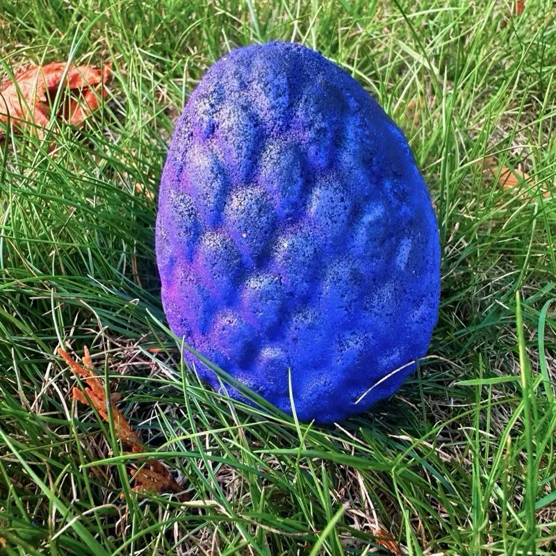 Jumbo Dragon Egg Bath Bomb:  BLACK NIGHT FURY Surprise 3D Toothless Dragon Toy Inside