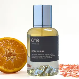 Fierce Libre by CN1 Fragrance Eau de Parfum for Women, Citrus Fruity Vanilla Scent Floral Amber Warmth