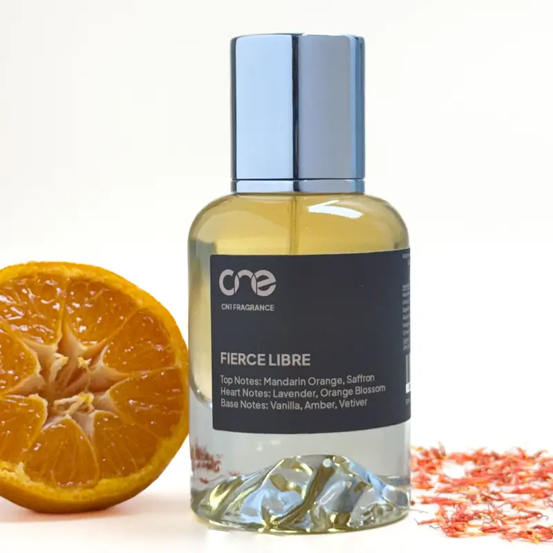 Fierce Libre by CN1 Fragrance Eau de Parfum for Women, Citrus Fruity Vanilla Scent Floral Amber Warmth
