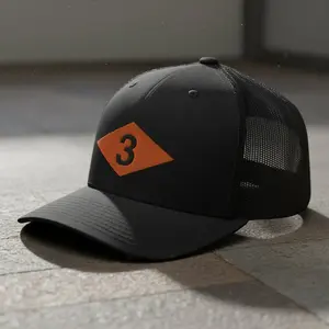 WW2 Ranger Diamond 3rd Battalion Embroidered Trucker Hat