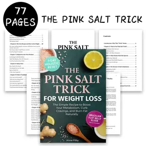 The Pink Salt Trick Composition Notebook - 77-Page Guide for Boosting Metabolism, Supporting Natural Weight Management, with Science-Backed Insights, Core Recipes & Safety Tips for Holistic Wellness