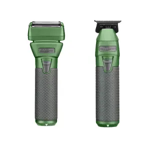 BaBylissPRO FXONE Limited-Edition Matte Green Trimmer and Foil Shaver LFX799GC+LFX79SGC
