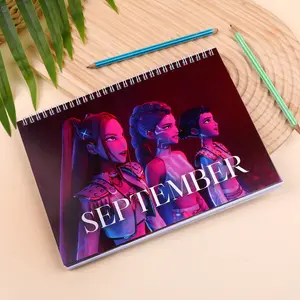 K-Pop Devil Hunter 2 Celebrity Calendar, Stylish Daily Planner & Organizer, Perfect Gift for K-Pop Fans, Must-Have Accessory