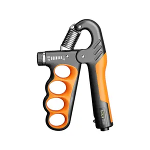 Hand Grip Strengthener – Adjustable Gripper, Finger Exerciser & Forearm Trainer for Rehab & Fitness Resistance & Gaming & Musician Hand Gripper Extension