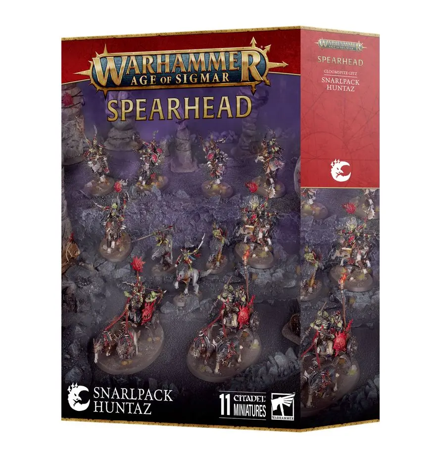 Warhammer: Age of Sigmar Spearhead Gloomspite Gitz Snarlpack Huntaz
