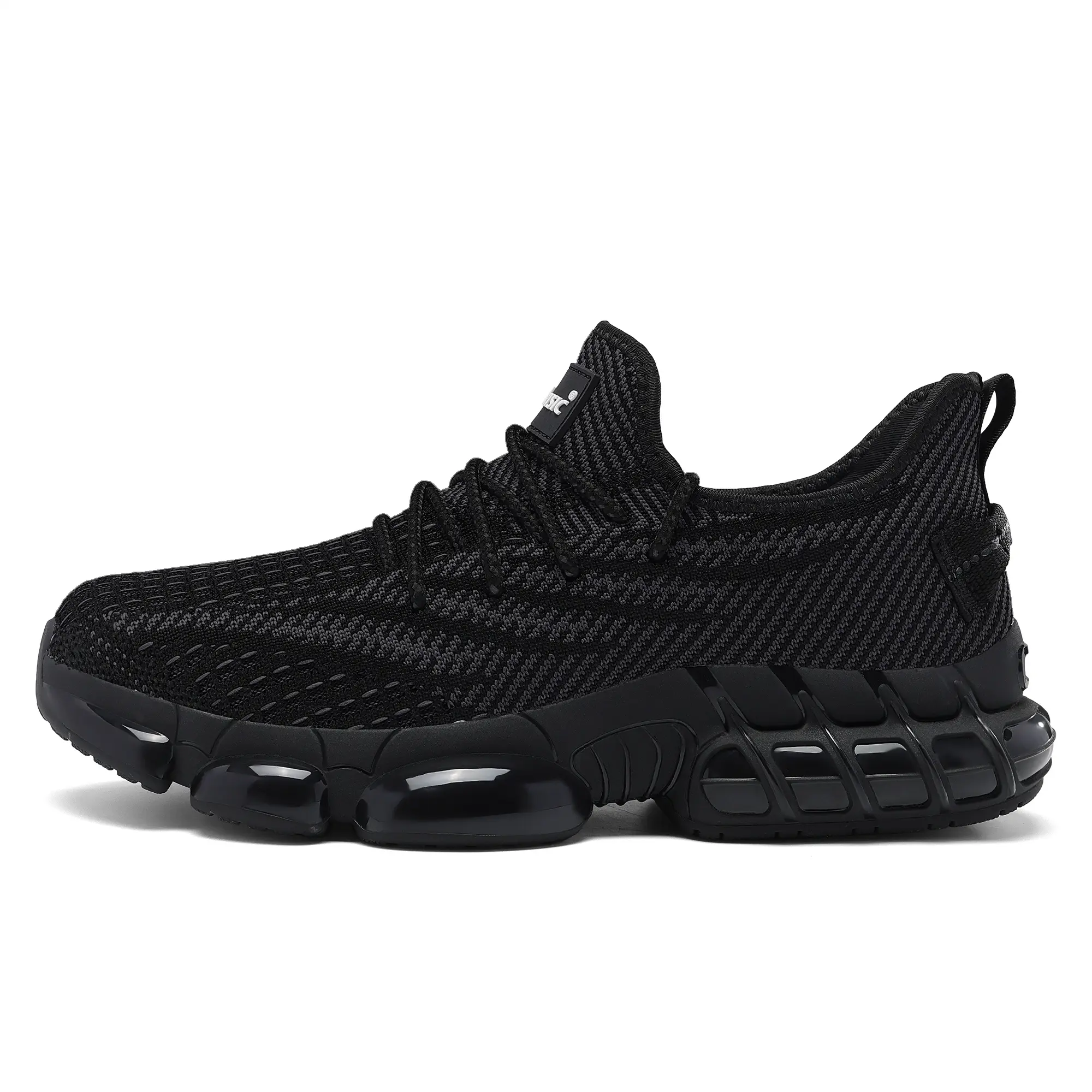 Men's steel Toe Athletic sneakers- Lightweight Safety Work shoes, Breathable Mesh, slipResistant Sole for Construction, Warehouse & Outdoor Activities