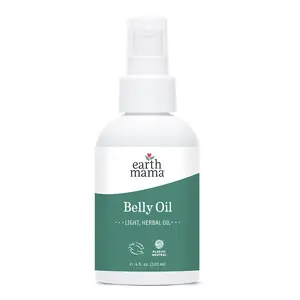 Earth Mama Belly Oil – Pregnancy Body Oil – Lightweight Moisturizer for Pregnancy Skincare – 1 fl oz or 4 fl oz Earth Mama Belly Oil – Pregnancy Body Oil – Lightweight Moisturizer for Pregnancy Skincare – 1 fl oz or 4 fl oz