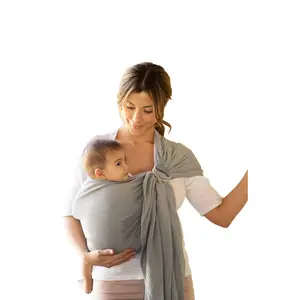 Moby Ring Sling Baby Carrier - Pewter Moby Ring Sling Baby Carrier - Pewter