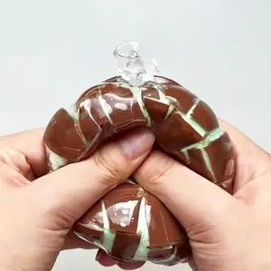 Crunchy Squishy Stress Ball,Crispy Chocolate moldable Crunchy Stress Balls,Ice Skin Fidget Sensory Toys,Anxiety Relief Food Toy