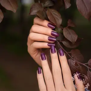 Zelenka Premier Gel Nail Wrap - Eco-friendly 100% Gel Polish Formula Lasting 14 Days with Wooden Stick Mini Nail File and 20 Wraps for All Nail Types