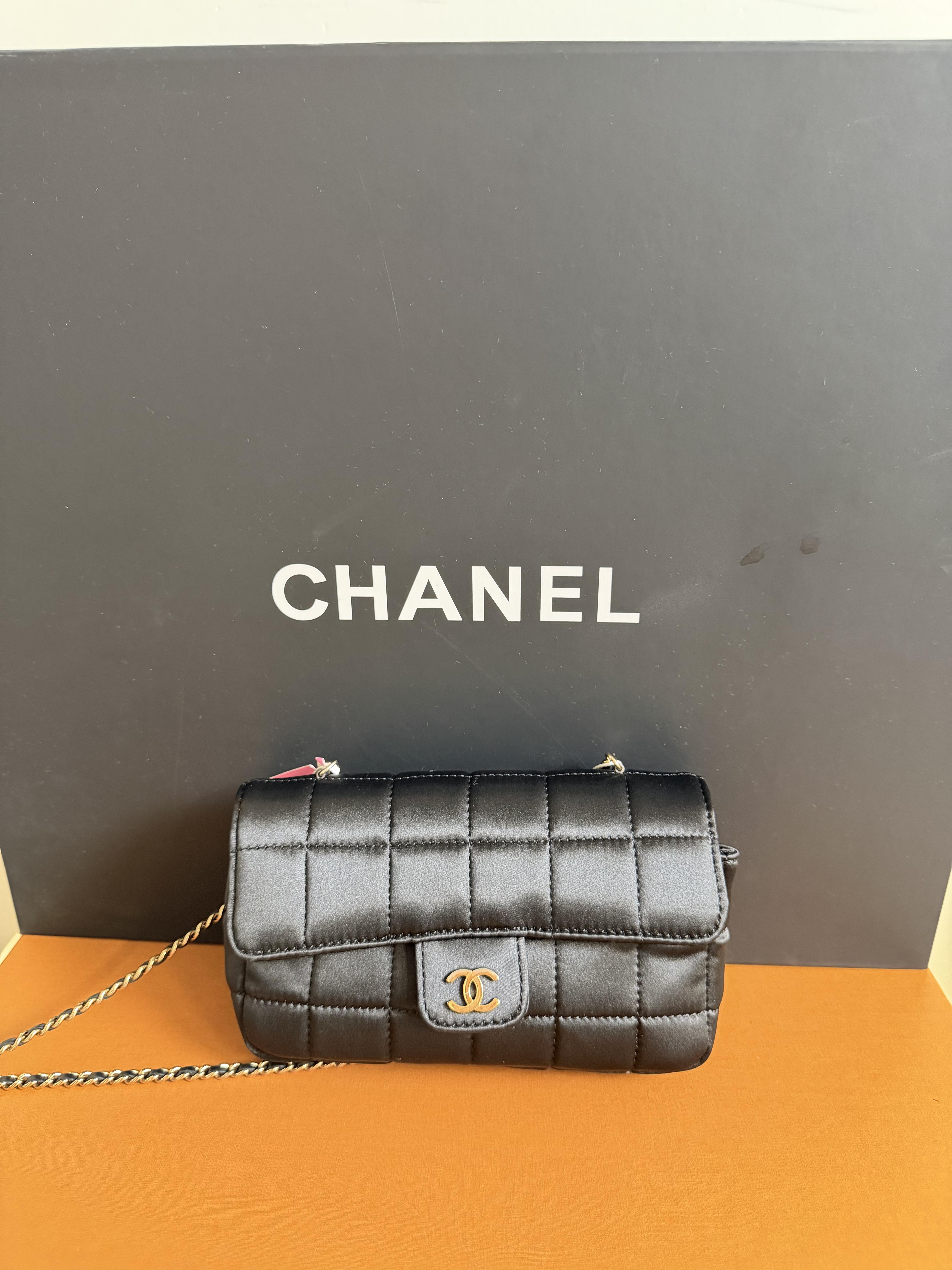 Pre-owned CHANEL Nylon Small Hand Shoulder Bag CC0292, Casual Fashion Bag