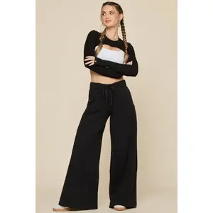Superwide Sweatpant - Black