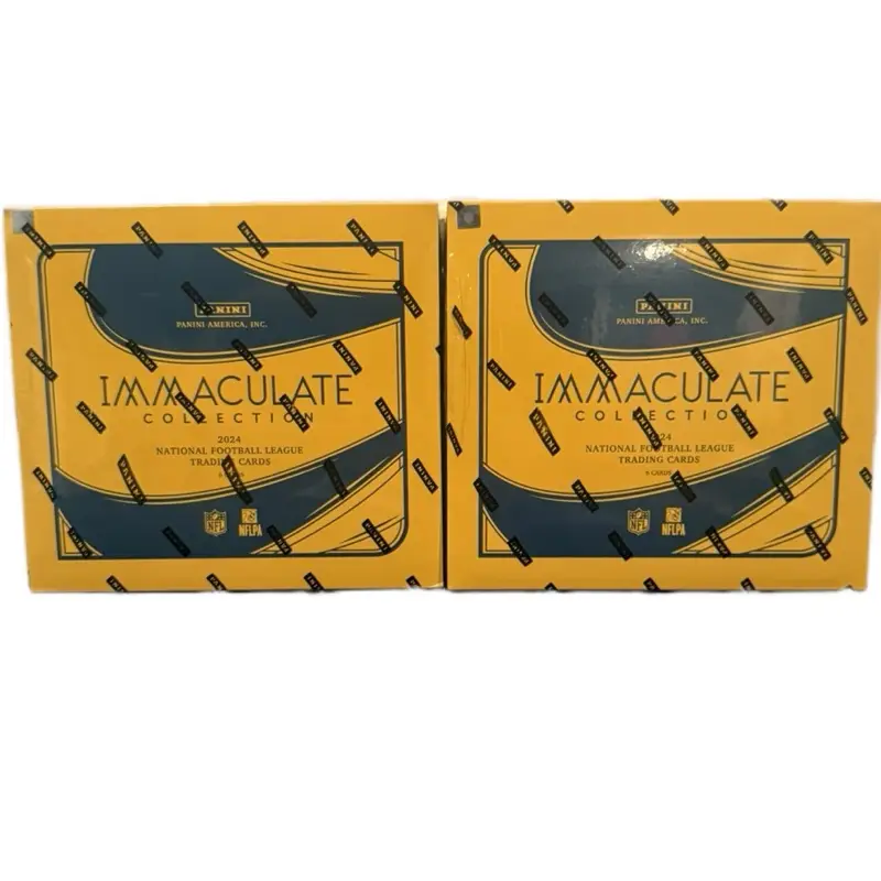 2X 2024 Panini Immaculate Football Hobby 2 Box Pick Your Team Break #320