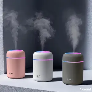 Mini Car Air Humidifier, USB Powered Car Air Humidifier, Desktop Home Car Humidifier, Universal Dual Wet Aromatic Essential Oil Diffuser, Usb Humidifier Machine