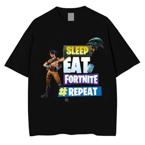 Sleep Eat F0rtnite Repeat Fortnite TShirt Gifts For Game Fans, Graphic Shirt