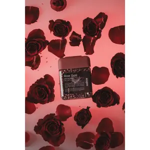 wakse Hard Wax Beans - Rose gold - Large