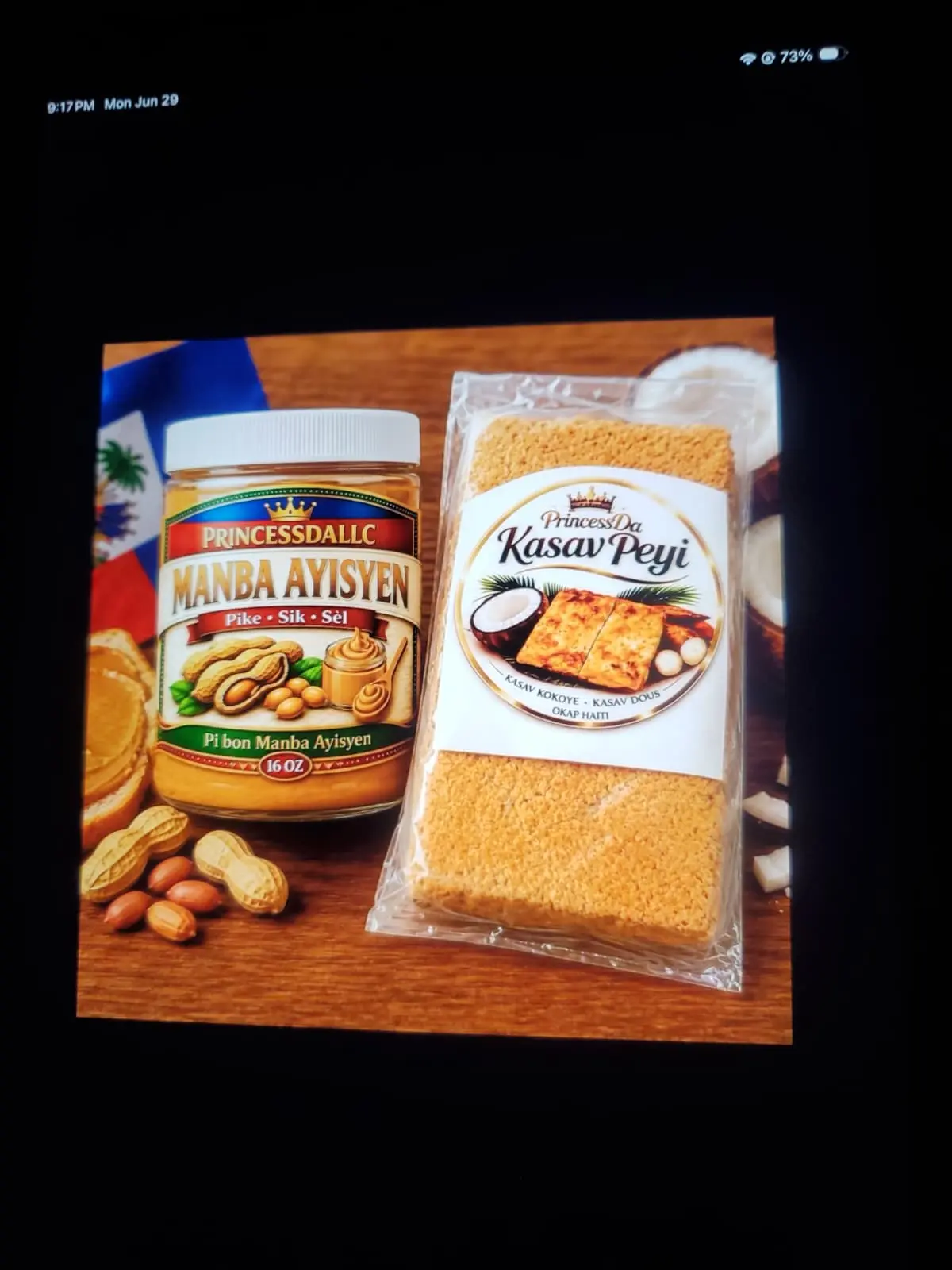 Haitian Cassava (Uay Root) Manba Bread (Cassav Peyi Okap) Fried Crisps & Puffed Snacks - Ambient Crunchy Food, Keto-Friendly Bite, Non-Toxic, Canadian Ketchup, Cinnamon Honey, Barbecue Seasoned Varieties