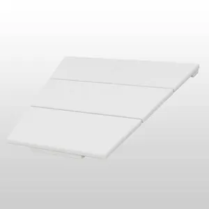 Moore POLYWOOD Patio Chair Connecting Table (Table Only) - White - Threshold