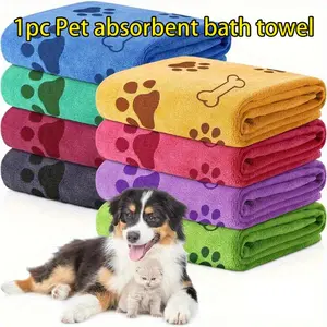 Quick-Dry Pet Towel Bathrobe Highly Absorbent, Ideal for Efficient Cleaning & Drying Pets, Perfect for Daily Use