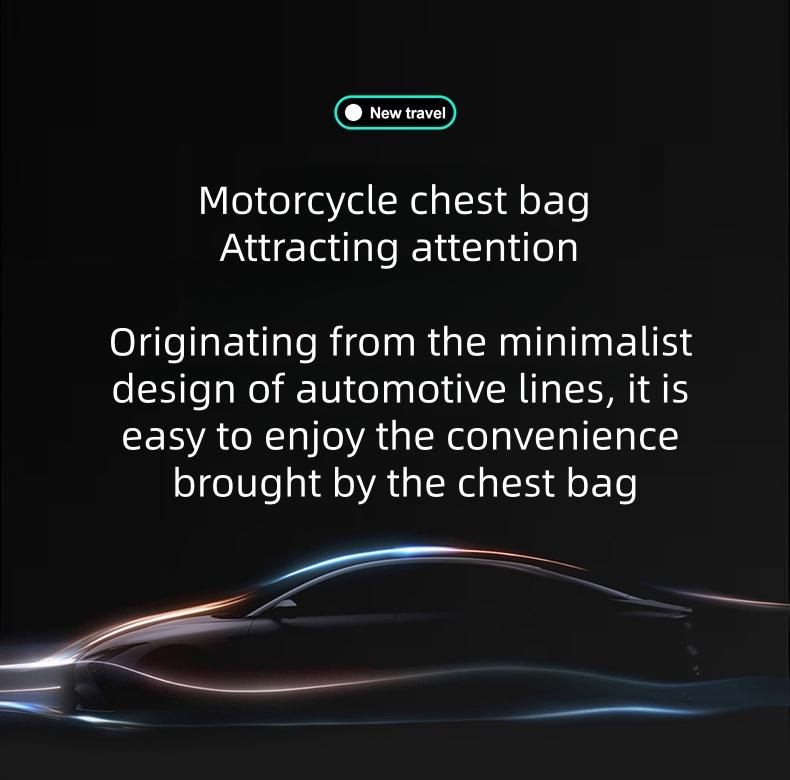 Men's or Women's Cycling Leg Bag Motorcycle Gear Waterproof Reflective Rider Bag Outdoor Sports Motorcycle Travel Crossbody Waist Bag for Hiking