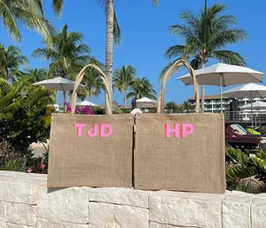 Personalized Shadow Monogram Jute Carryall Bag - Stylish & Functional Beach Tote for Everyday Use - Customizable Monogram, Durable Jute Material, Spacious & Versatile Design