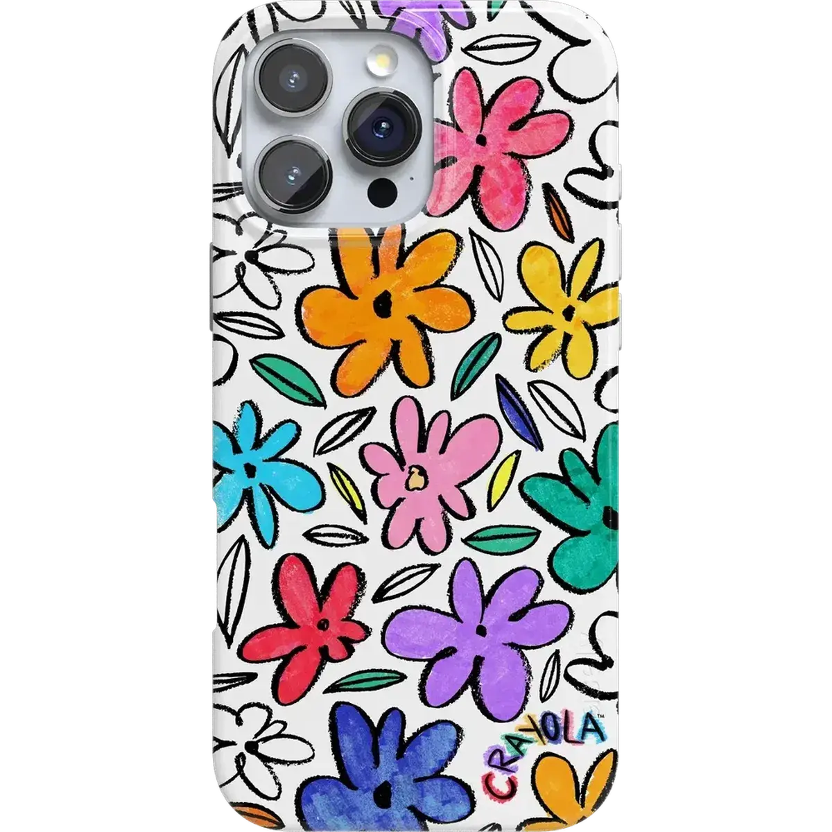 Casely iPhone 16 Pro Case | Outside the Lines | Crayola Marker | Compatible with MagSafe | Classic Ultra Thin Design