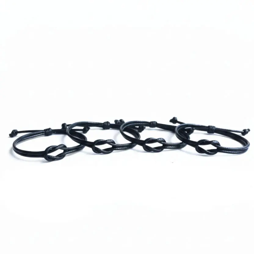 North Venice Black Matching Family Bracelets