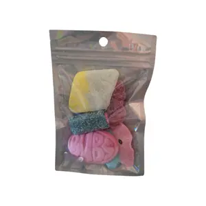 Bubs Swedish Candy Mix - Big Ovals, Skulls, and More - Sweet and Sour Swedish Gummies - half Pound of candy From Sweden