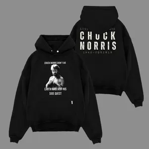 Chuck Norris Rest in Peace Chuck Norris Quotes Funny Men's Oversized Cotton Hoodie Sweater T-Shirt, The Chuck Norris Hoodie Sweater T-Shirt , Vintage Movie Merch Sweatshirt Hoodie T-Shirt, Chuck Norris Quotes Funny , Ceremony  For Fans