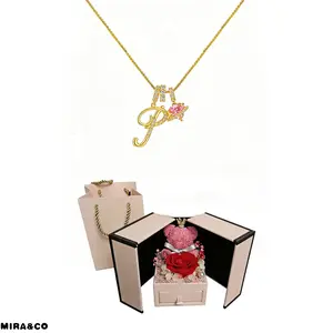 Personalized Initial Necklace - A to Z Custom Letter Pendant, Dainty Layering Jewelry, Trending Gift for Women & Teens