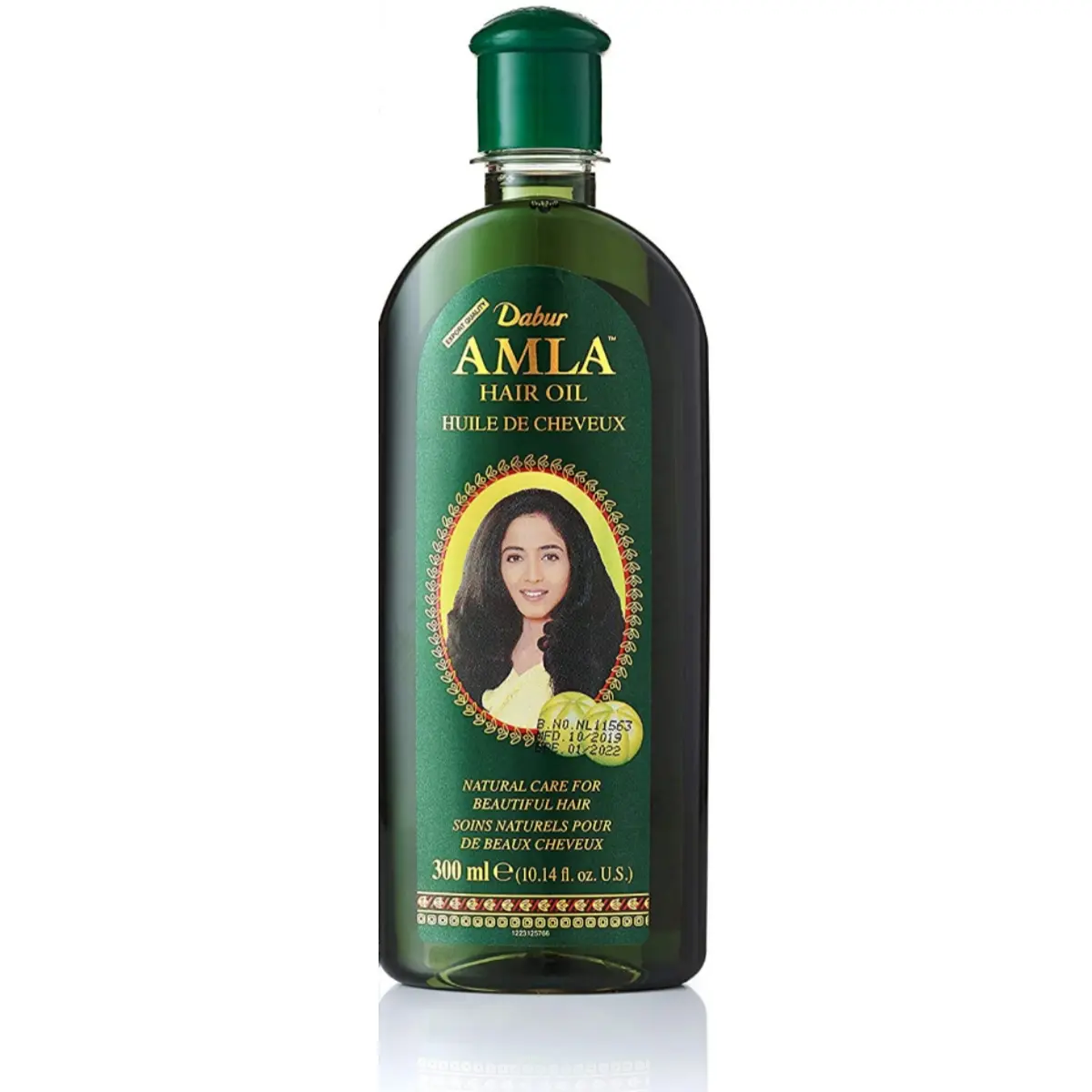 Dabur Amla Hair Oil 300ml Pack of 3 - All-Natural Ingredients Moisturizing Formula Ammonia-Free Vegetable Extracts Herbal Haircare for Women & Men - Moisturize